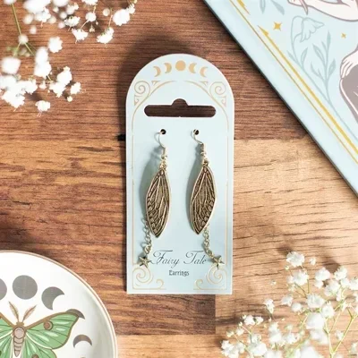 Fairy Tale Fairy Wing Earrings