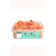 Fizzy Peach Hearts Tub 600g