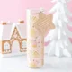 Gingerbread Cookie Tube Candle