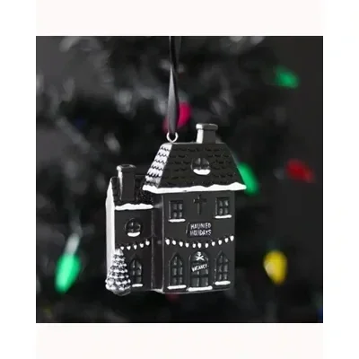 Haunted Holiday House Resin Christmas Decoration