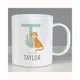 Personalised Animal Alphabet Plastic Mug