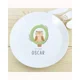 Personalised Animal Alphabet Plastic Plate