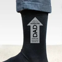 Personalised Awesome Dad Men's So..