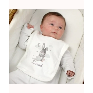 Personalised Baby Bunny Bib