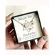 Personalised Bat Mitzvah Sentiment Silver Tone N..