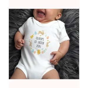 Personalised Easter Baby Vest