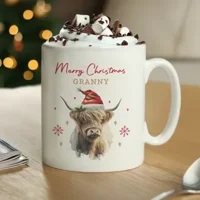 Personalised Highland Cow Christm..