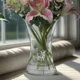 Personalised Highland Cow Waisted Vase