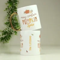Personalised Pumpkin Spice Gold H..