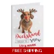 Personalised Rachael Hale Christmas Dachshund Th..