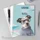 Personalised Rachael Hale 'Ruff Notes' Dog A5 No..