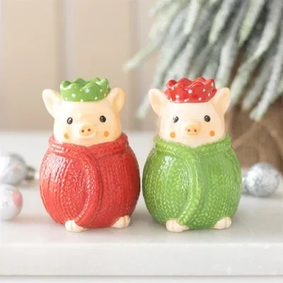 Pigs in Blankets Salt and Pepper Shakers