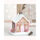 Pink Gingerbread House Incense Cone Burner