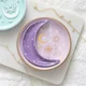 Purple Moon Stacking Trinket Dishes