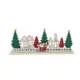 Red and Green Wooden Advent Calendar