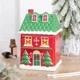 Red Christmas House Oil Burner