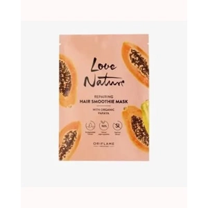 Repairing Hair Smoothie Mask with Organic Papaya