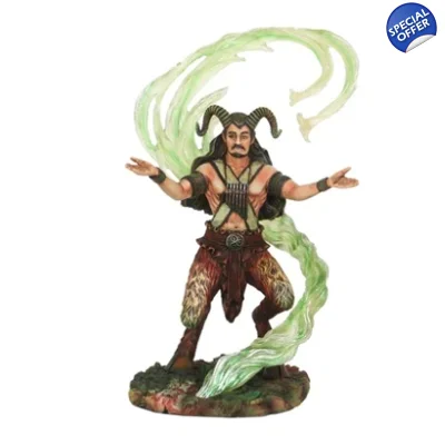 Earth Elemental Wizard Figurine by Anne Stokes