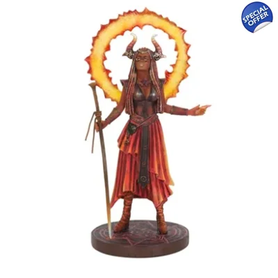 Fire Elemental Sorceress Figurine by Anne Stokes