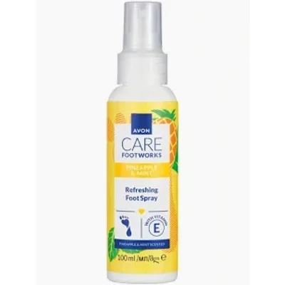 Foot Works Pineapple & Mint  Refreshing Foot Spray 100ml