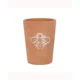 Small Terracotta Single Bee Motif Plant Pot