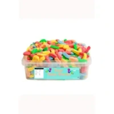 Sour Neon Worms Tub 600g