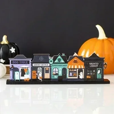 Spooky Street House Decoration