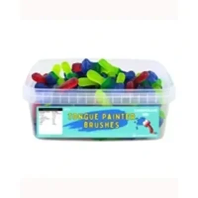 Tongue Painter Brushes Tub 600g