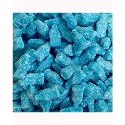 Vegan Fizzy Blue Bottles