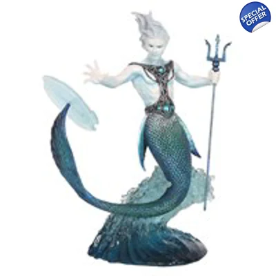 Water Elemental Wizard Figurine by Anne Stokes