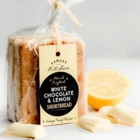 White Chocolate & Lemon Shortbread
