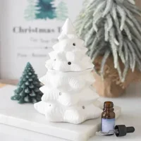 White Fir Tree Oil Burner and Wax..