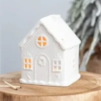White Gingerbread House Tealight ..