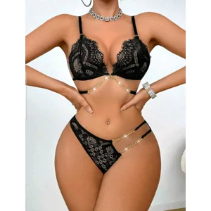 Midnight Desire Lingerie Set