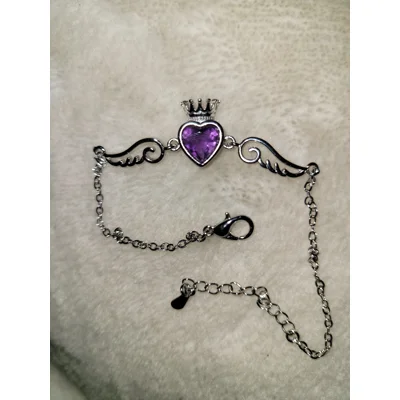 Dainty Amethyst Crown SS925 7