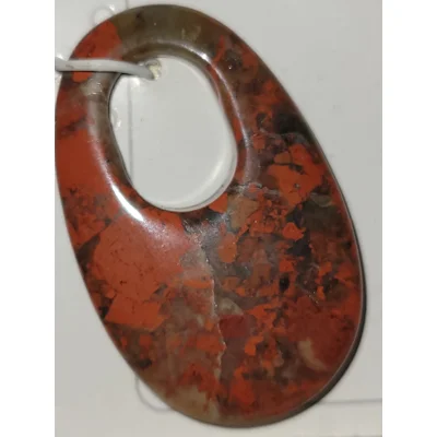 Brecciated Jasper Focal Bead