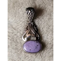 Charoite Pendant SS925