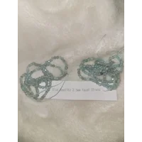 SALE thru Feb 25th!! Blue Apatite 2.5mm Bead Strands 2pcs