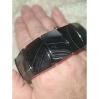 SALE thru Feb 25th!! Black Sardonyx Bracelet #1
