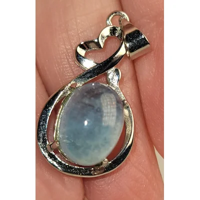 Blue Topaz Pendant