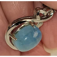 Blue Topaz Pendant
