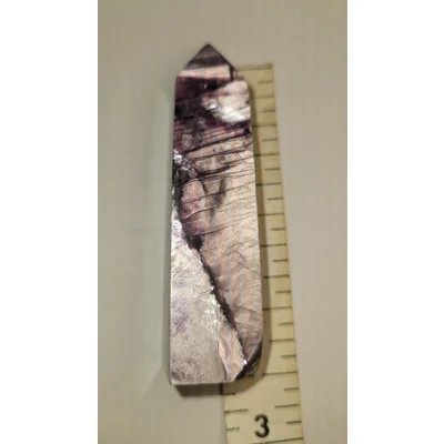Purple Mica Obelisk