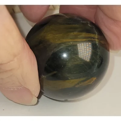 Hawkeye (Blue) Tiger Eye Sphere