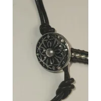 Lucky Brand 24" Leather & Sterling Necklace or Bracelet