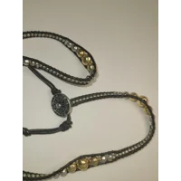 Lucky Brand 24" Leather & Sterling Necklace or Bracelet