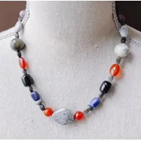Jay King DTR Mine Finds 18" to 21" Necklace with Matching Earrings