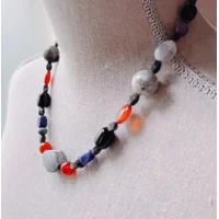 Jay King DTR Mine Finds 18" to 21" Necklace with Matching Earrings