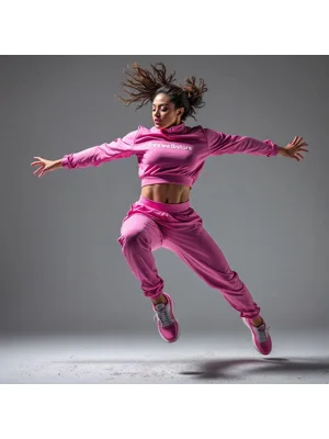 Hot Pink Tracksuit