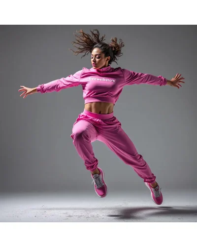 Hot Pink Tracksuit