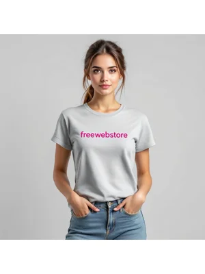 Light Grey Women's T Sh..